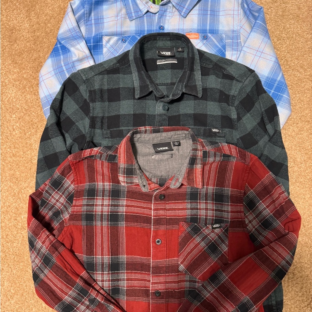 Boys Flannels Bundle